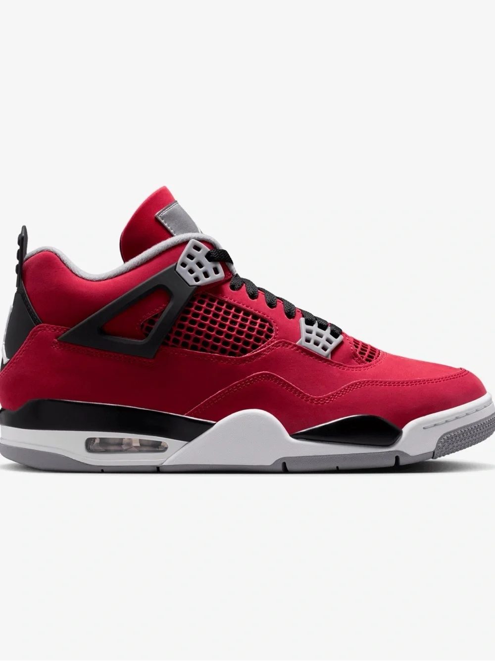 Nike Air Jordan 4 in Red, Black and Grey. Size 11.5